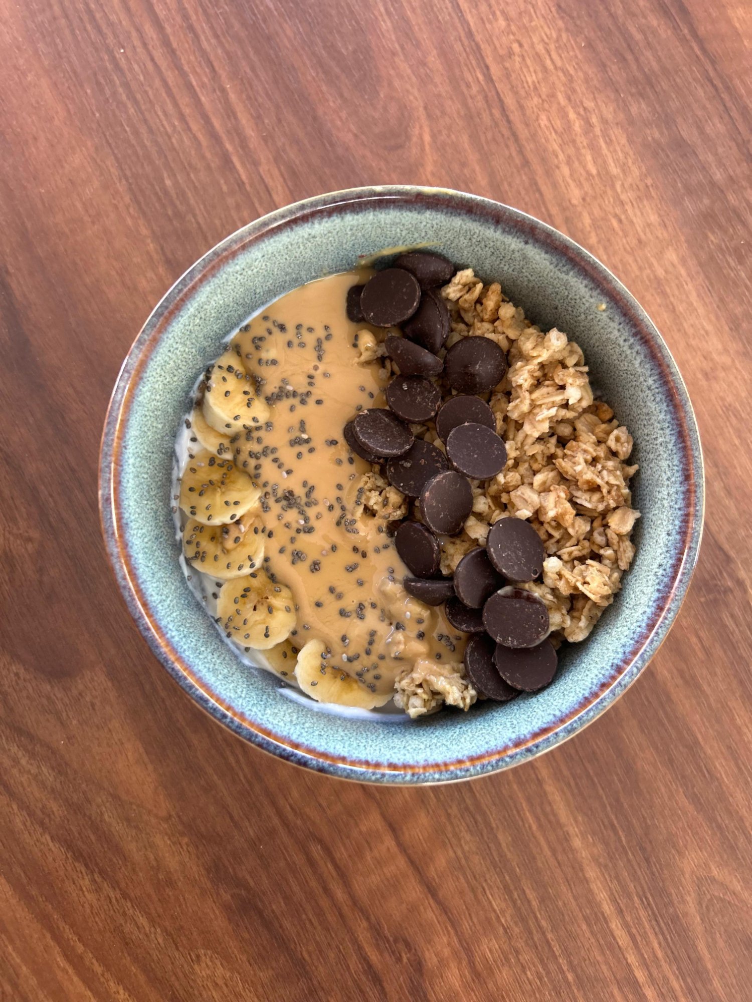 Chunky Monkey yogurt bowl