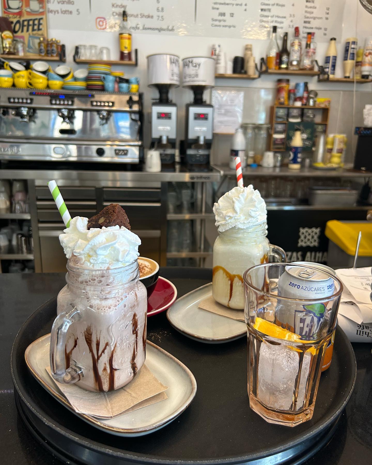 Milkshakes at Chill Café