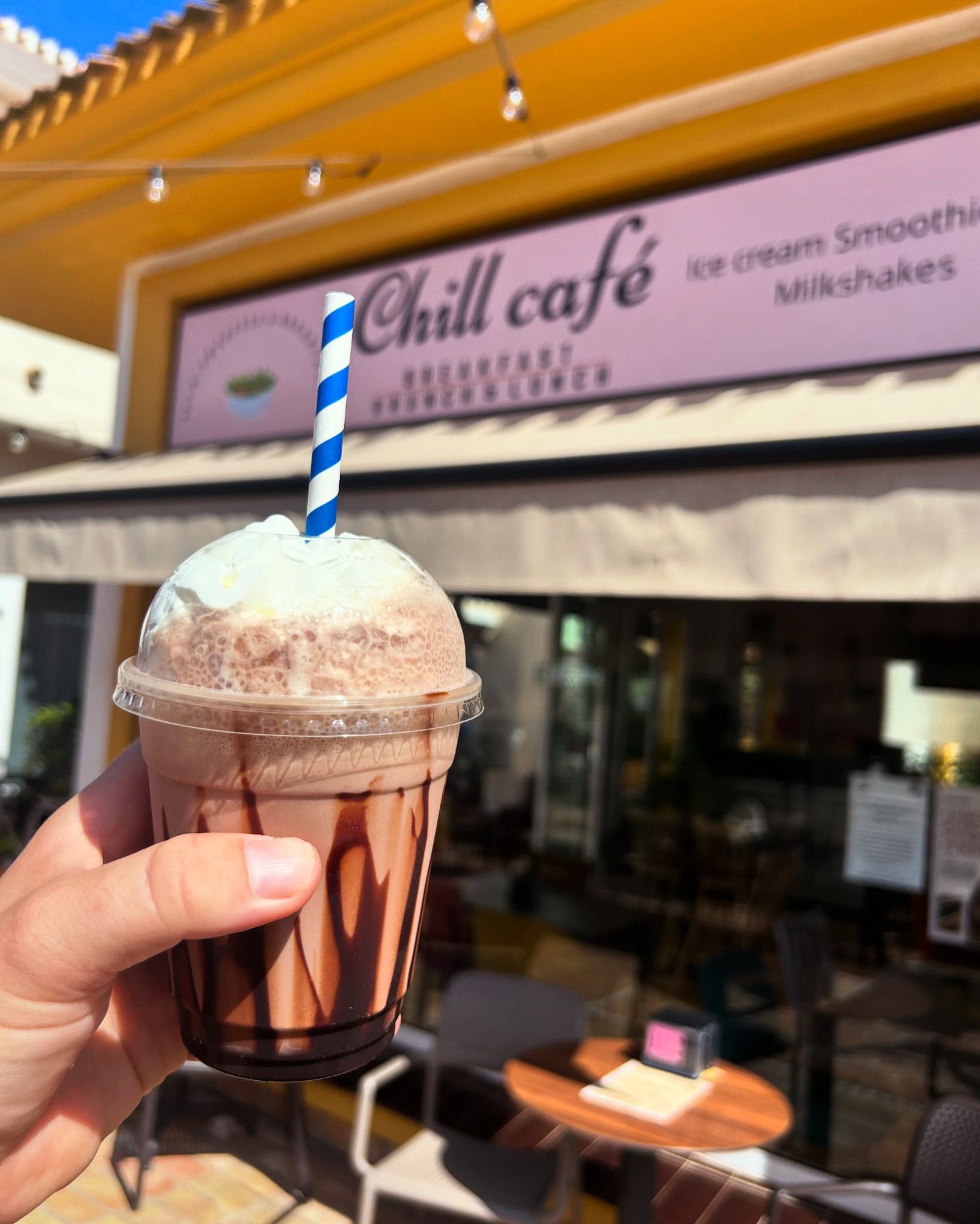 Milkshake at Chill Café