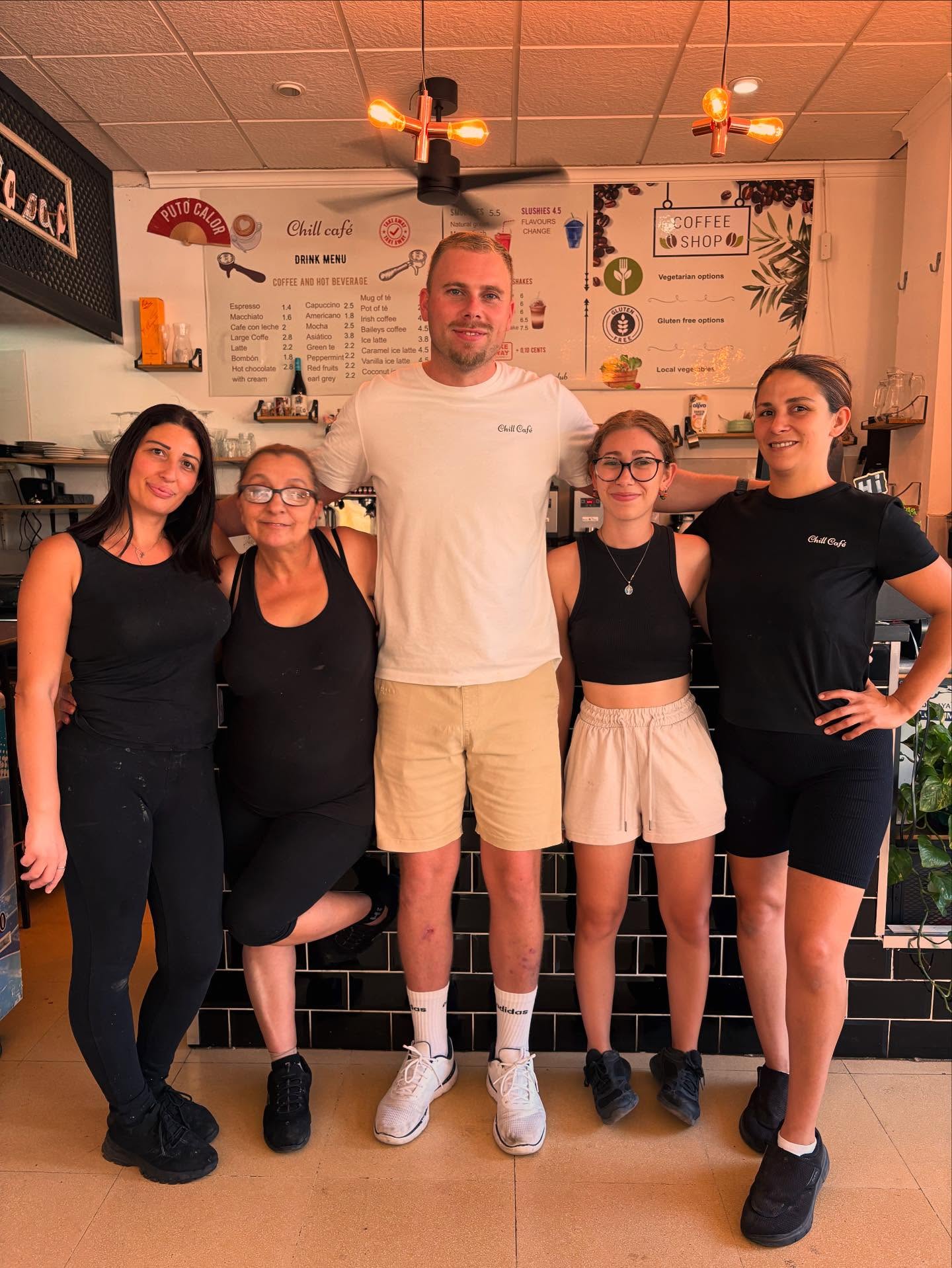 Sean & Imma — owners of Chill Café